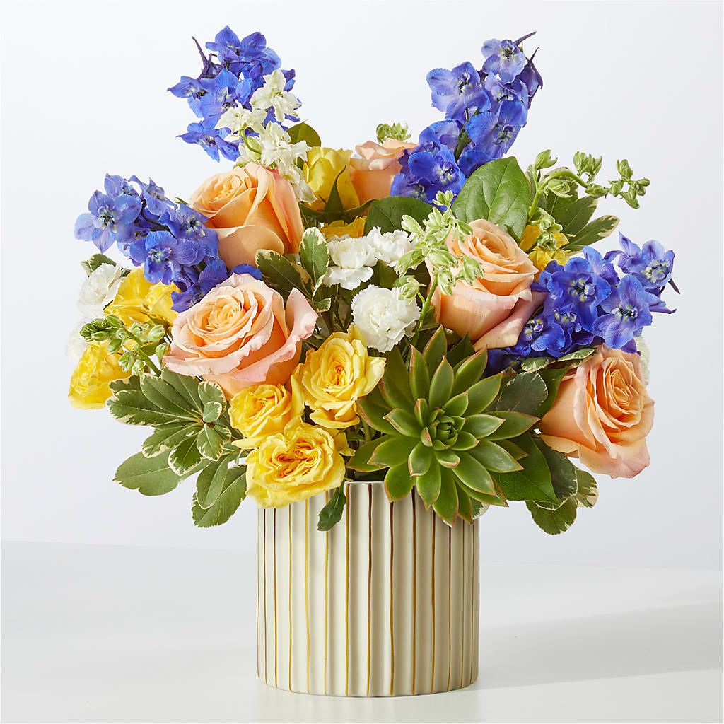 Cobalt Reverie Bouquet – SOUTHERN BELLE'S FLORIST, Easley SC