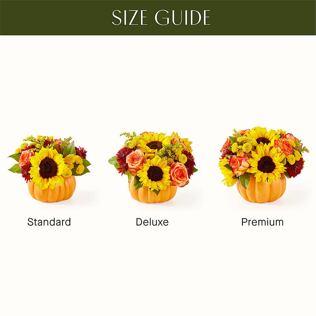 Golden Gourd Pumpkin Bouquet – SOUTHERN BELLE'S FLORIST, Easley SC