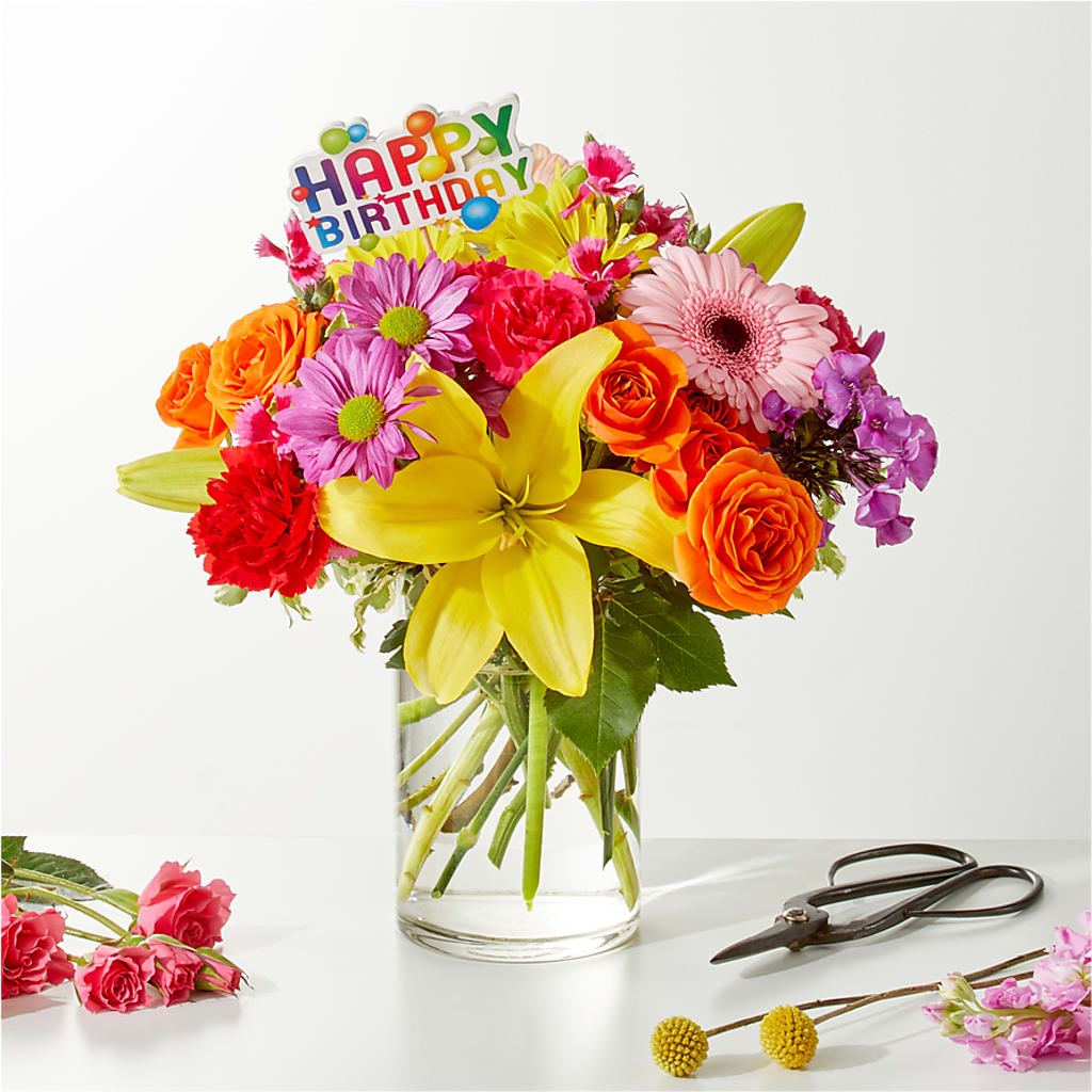 Cue the Confetti - A Florist Original – SOUTHERN BELLE'S FLORIST, Easley SC