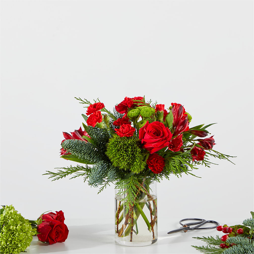 Merry Moment Bouquet – A Florist Original – SOUTHERN BELLE'S FLORIST, Easley SC