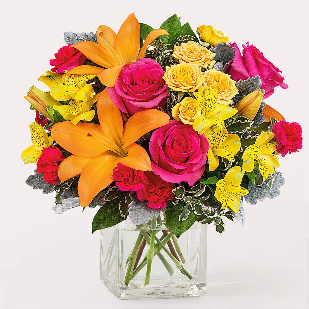 To the Tropics Bouquet – SOUTHERN BELLE'S FLORIST, Easley SC