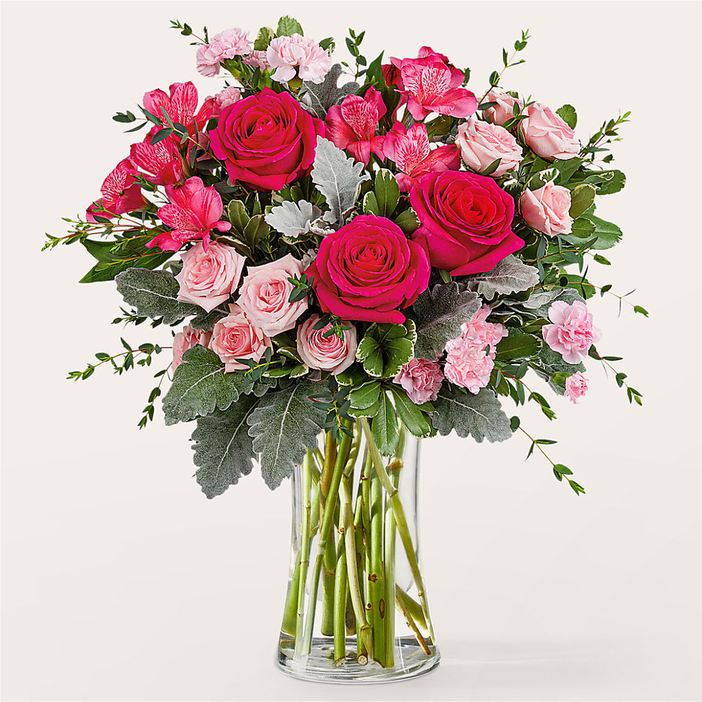 Tickled Pink Bouquet – SOUTHERN BELLE'S FLORIST, Easley SC