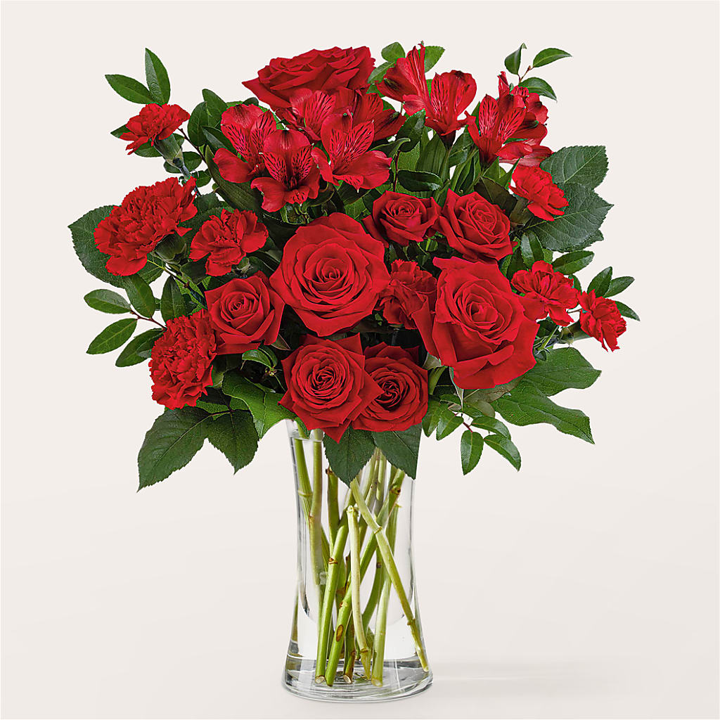 Brilliant Ruby Bouquet – SOUTHERN BELLE'S FLORIST, Easley SC
