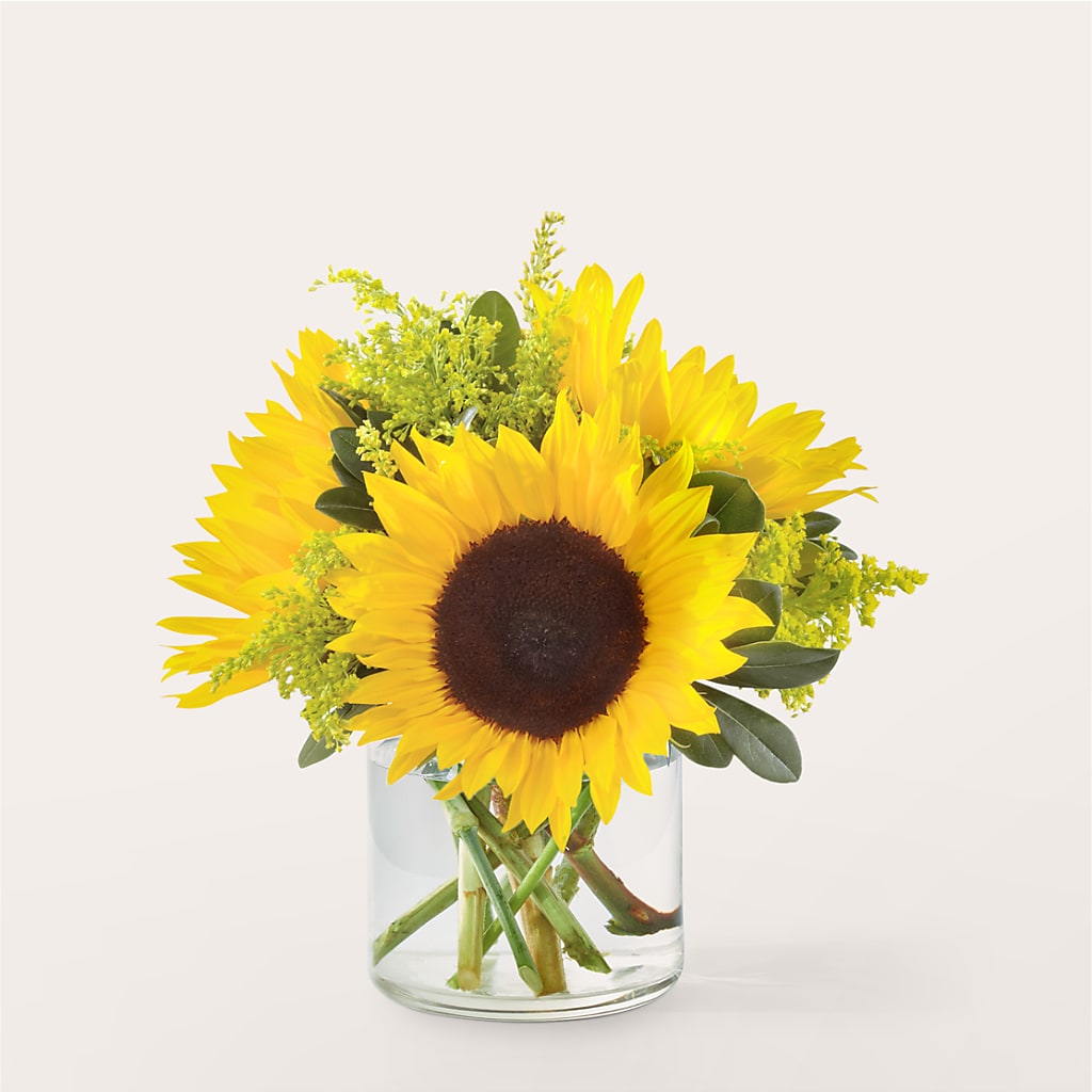 Beaming Sunflower Bouquet – SOUTHERN BELLE'S FLORIST, Easley SC