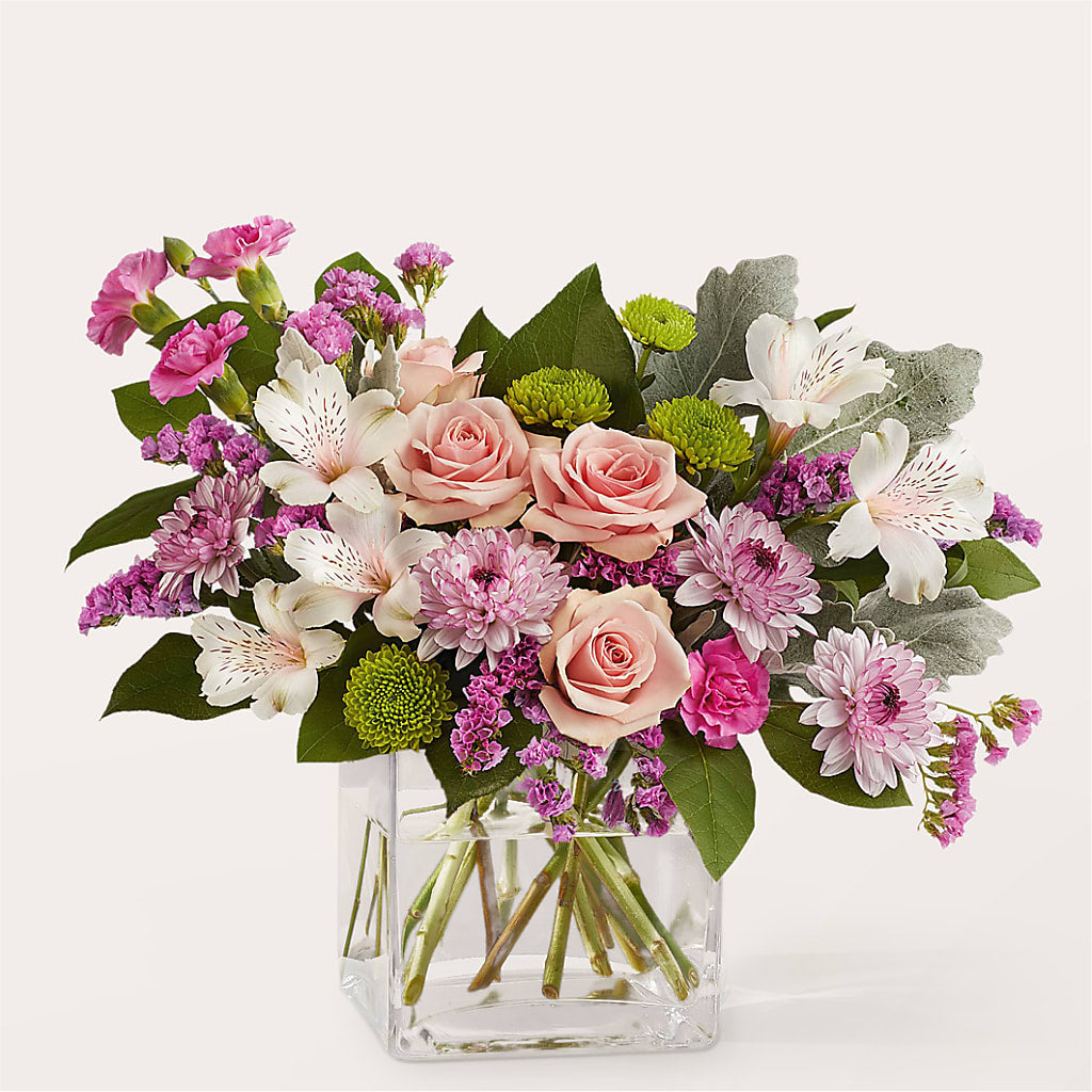 Pink Suede Bouquet – SOUTHERN BELLE'S FLORIST, Easley SC