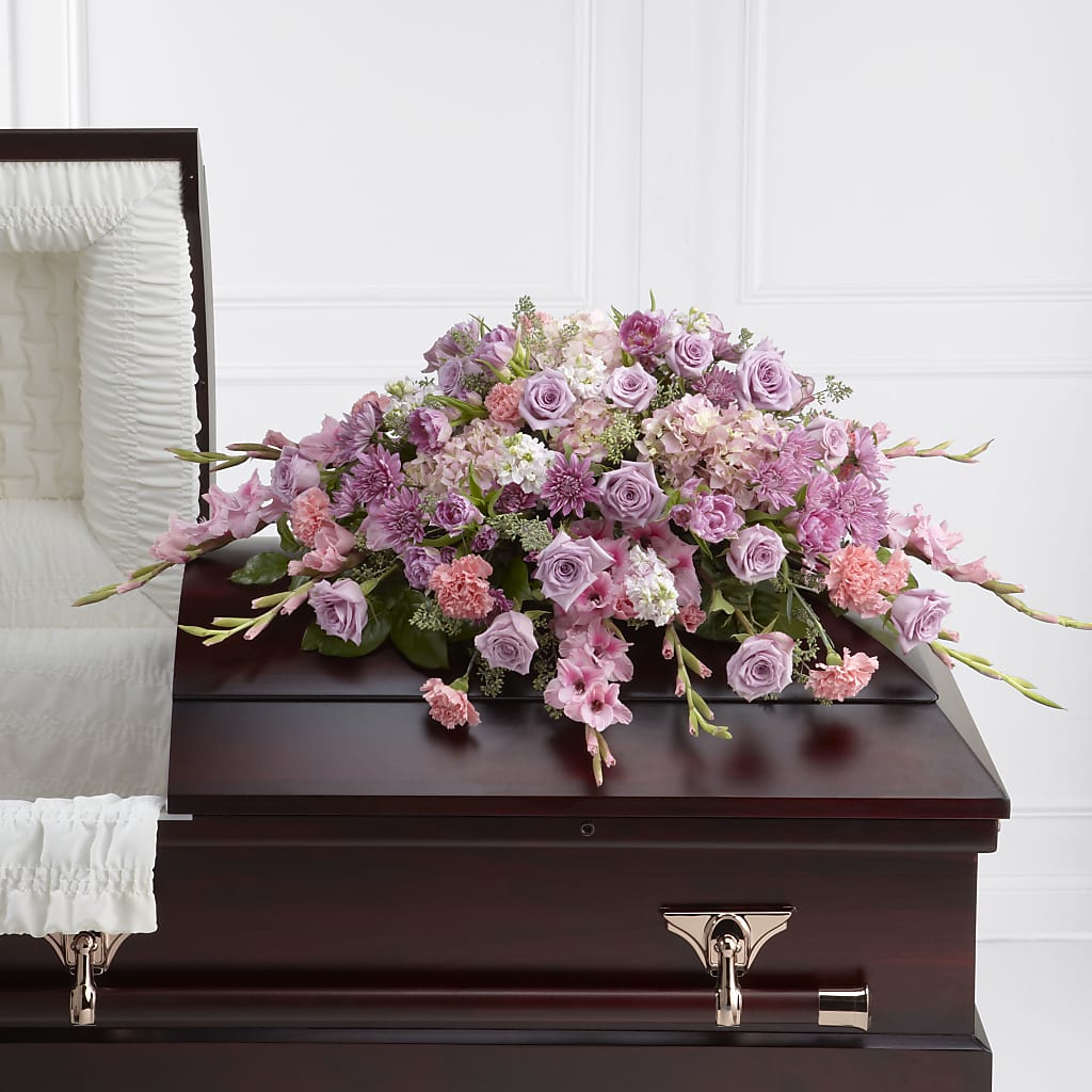 Immorata Casket Spray – SOUTHERN BELLE'S FLORIST, Easley SC