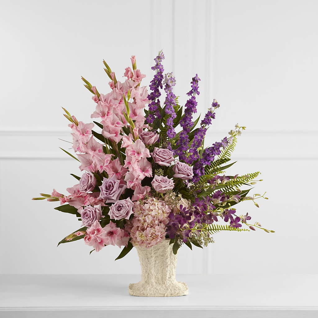 Flowing Garden Arrangement – SOUTHERN BELLE'S FLORIST, Easley SC