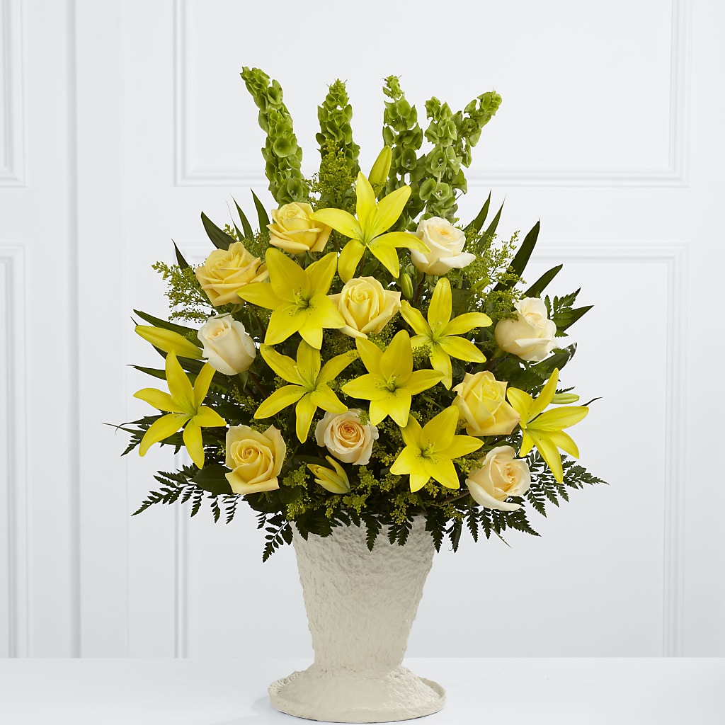 Golden Memories Arrangement – SOUTHERN BELLE'S FLORIST, Easley SC