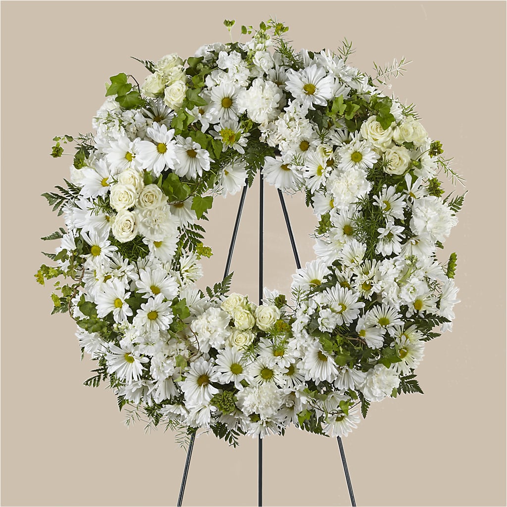 Faithful Wishes Wreath – SOUTHERN BELLE'S FLORIST, Easley SC