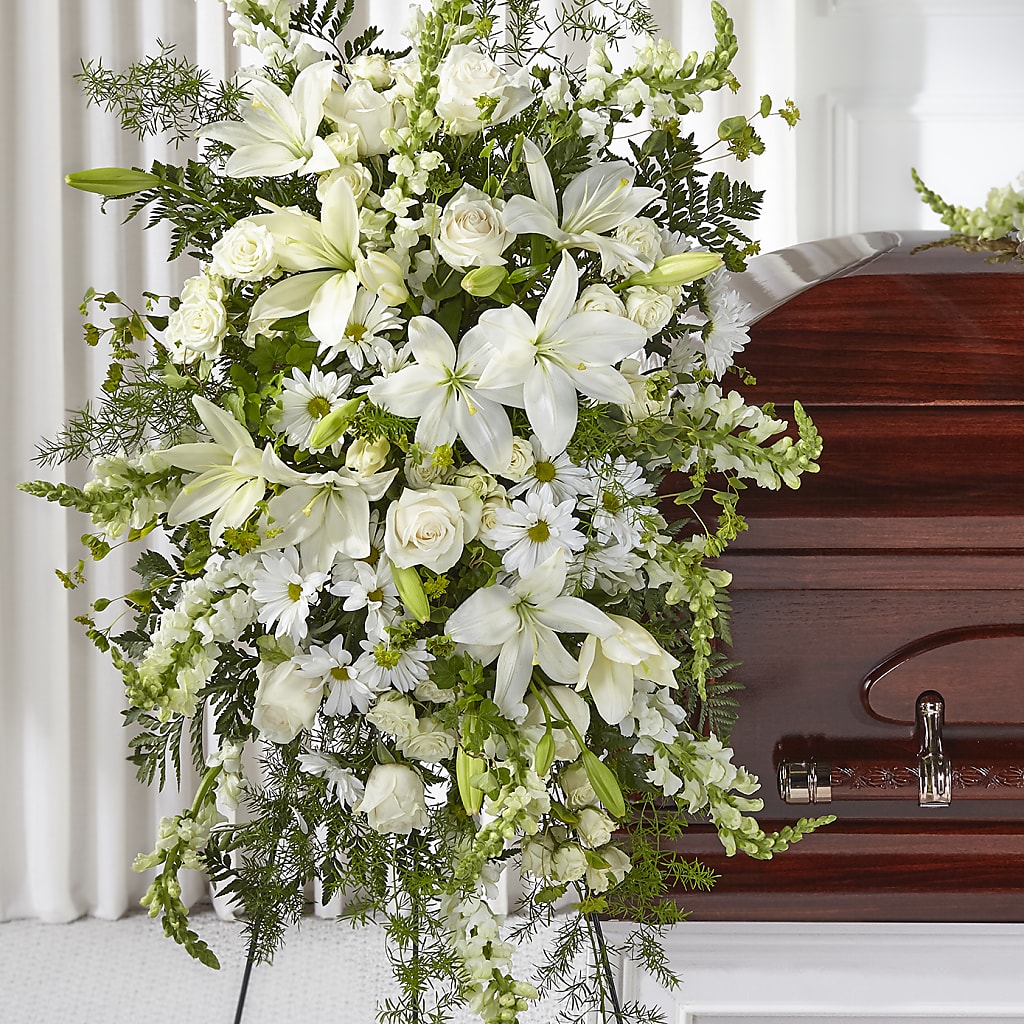Loving Thoughts Standing Spray – SOUTHERN BELLE'S FLORIST, Easley SC