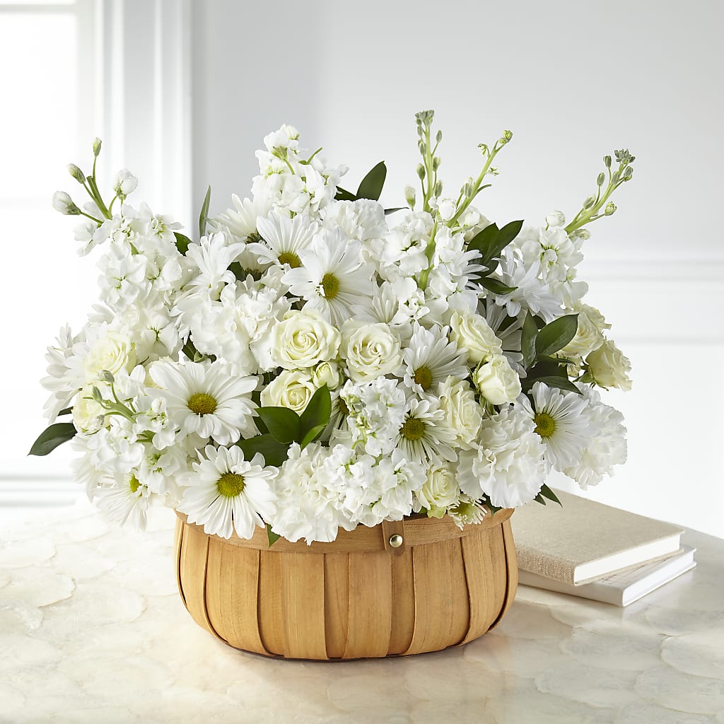 Graceful Garden Basket – SOUTHERN BELLE'S FLORIST, Easley SC