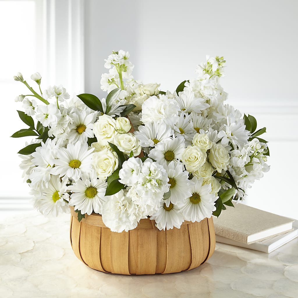 Graceful Garden Basket – SOUTHERN BELLE'S FLORIST, Easley SC