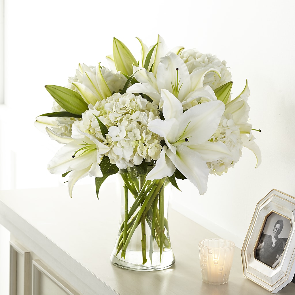 Compassionate Lily Bouquet – SOUTHERN BELLE'S FLORIST, Easley SC