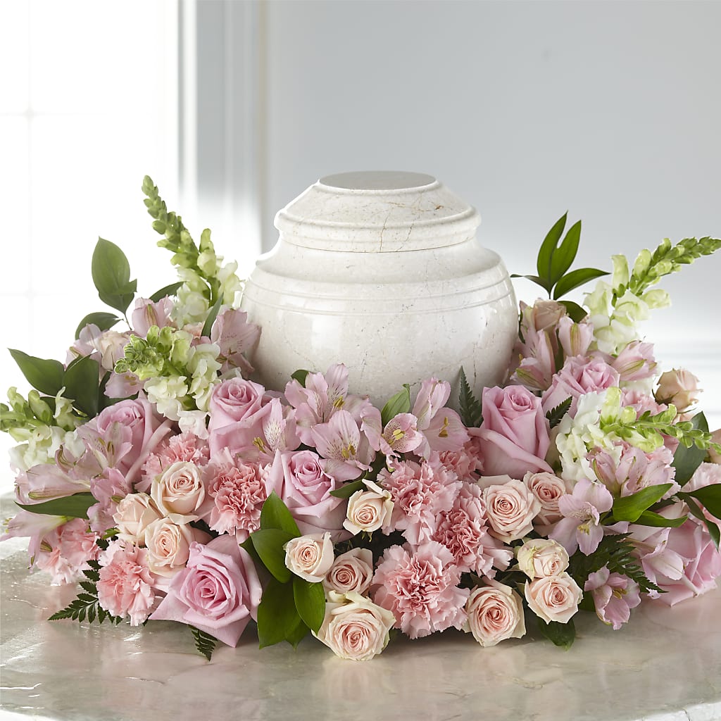 Blooms of Hope Cremation Adornment – SOUTHERN BELLE'S FLORIST, Easley SC