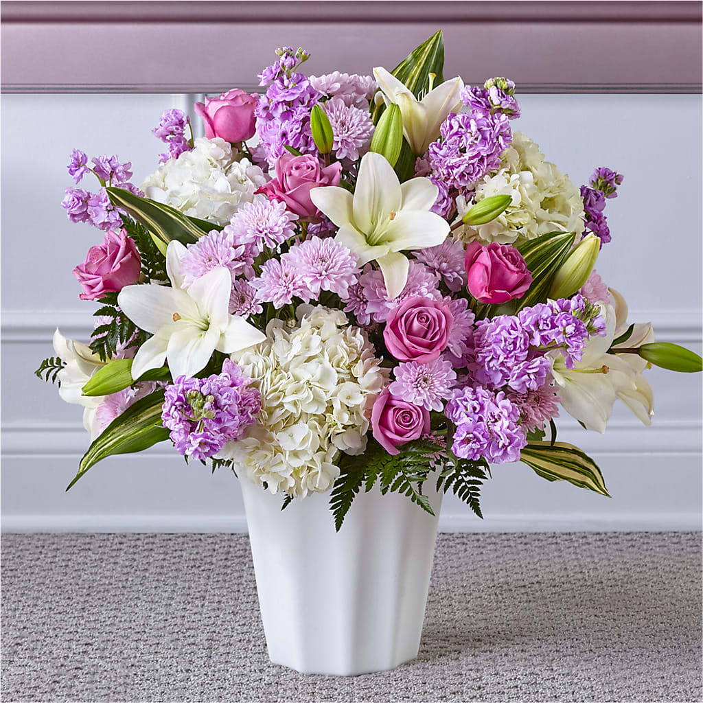 Heaven Sent Floor Basket – SOUTHERN BELLE'S FLORIST, Easley SC