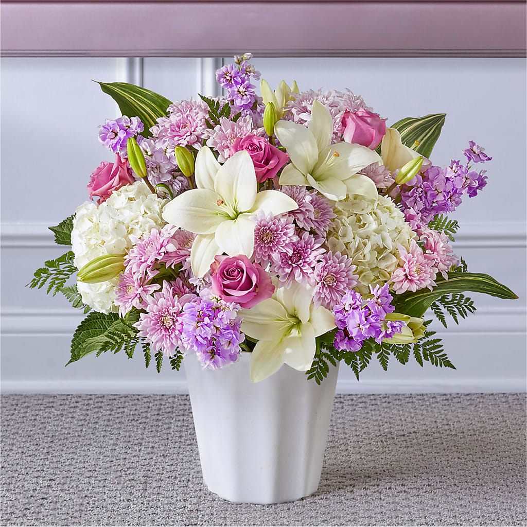 Heaven Sent Floor Basket – SOUTHERN BELLE'S FLORIST, Easley SC