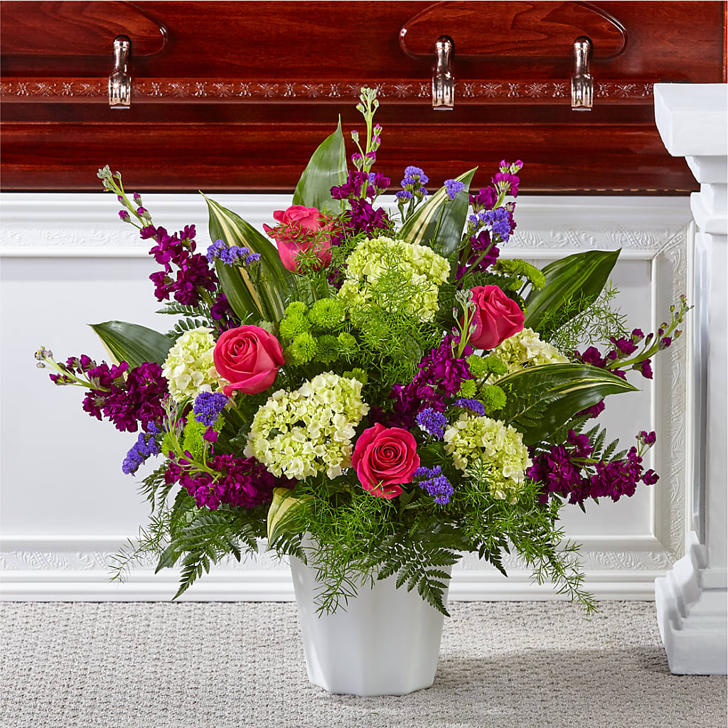 Beautiful Horizons Floor Basket – SOUTHERN BELLE'S FLORIST, Easley SC
