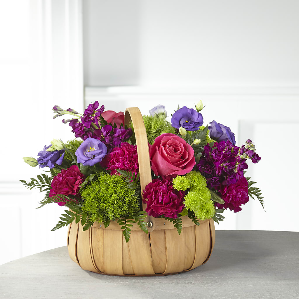 Serene Sanctuary Basket – SOUTHERN BELLE'S FLORIST, Easley SC