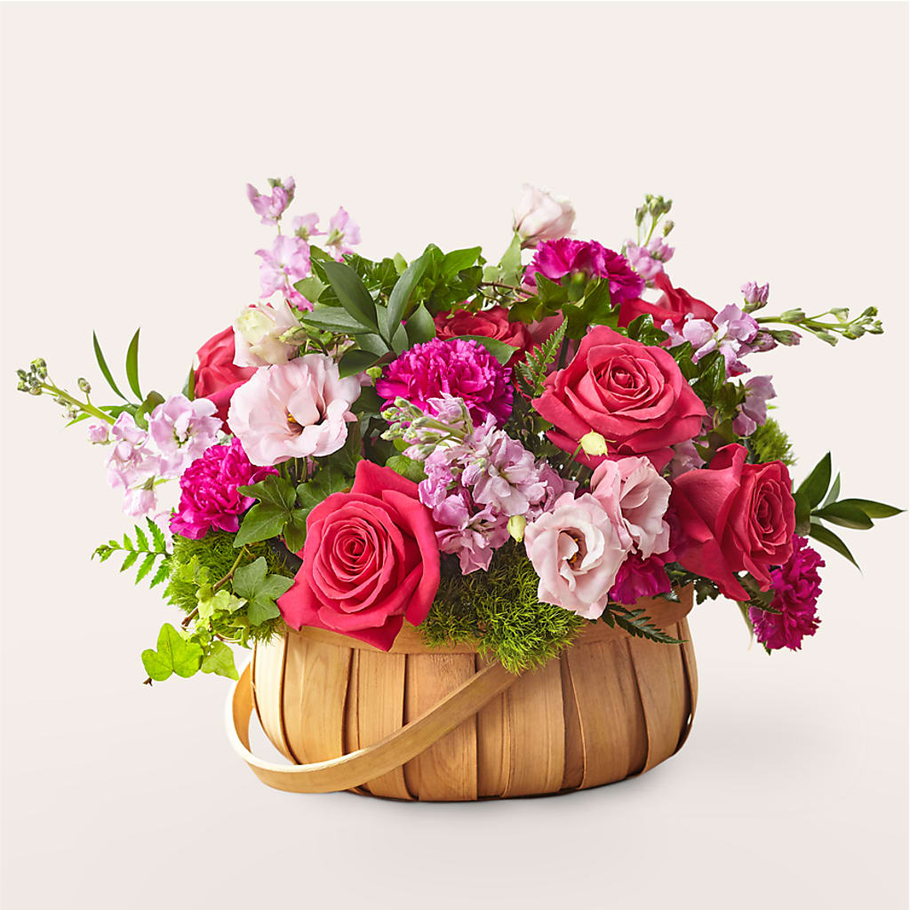 Radiance in Bloom Basket – SOUTHERN BELLE'S FLORIST, Easley SC
