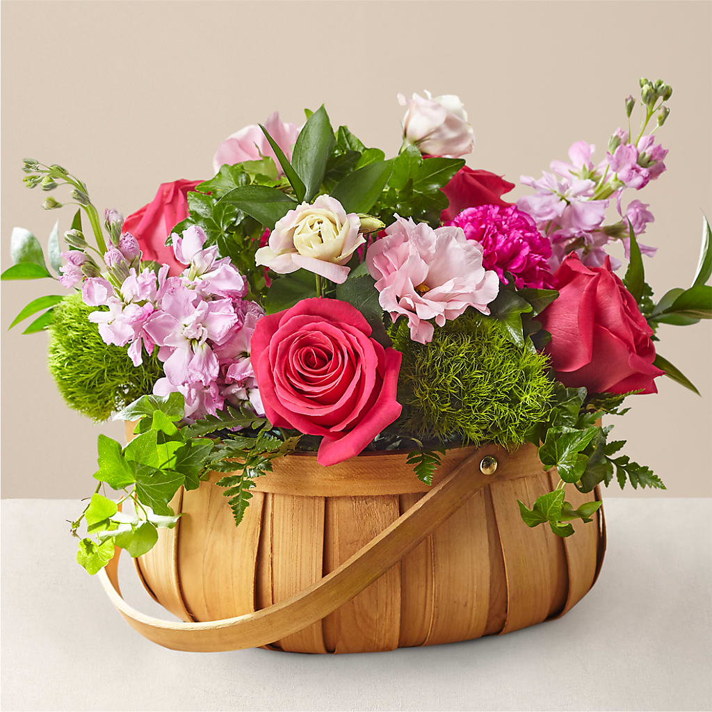 Radiance in Bloom Basket – SOUTHERN BELLE'S FLORIST, Easley SC