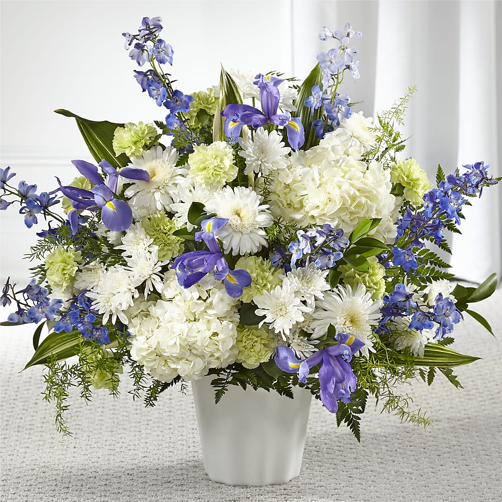 Soft Serenity Floor Basket – SOUTHERN BELLE'S FLORIST, Easley SC