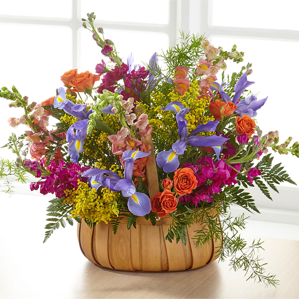 Garden of Life Basket – SOUTHERN BELLE'S FLORIST, Easley SC