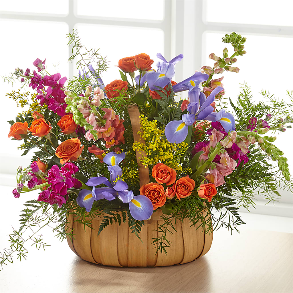 Garden of Life Basket – SOUTHERN BELLE'S FLORIST, Easley SC