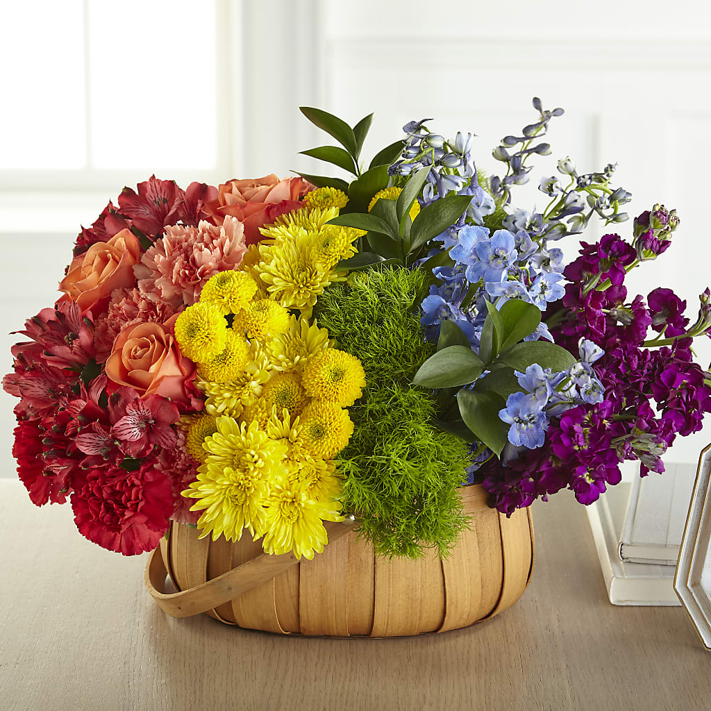 Prideful Basket – SOUTHERN BELLE'S FLORIST, Easley SC