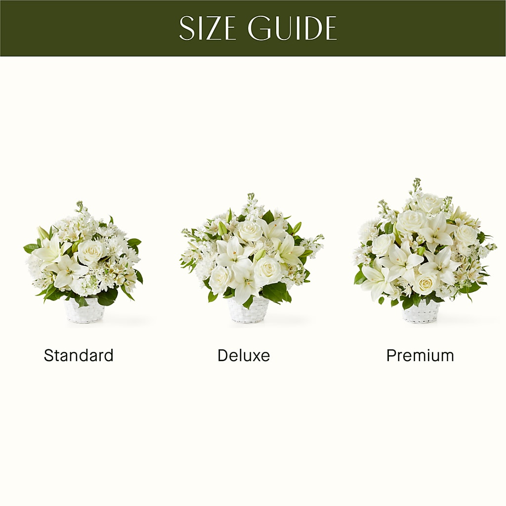 Peaceful Reflections Arrangement – SOUTHERN BELLE'S FLORIST, Easley SC