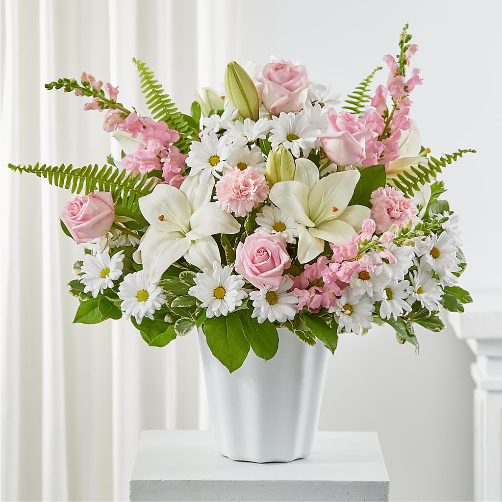 Soft Touch Tabletop Basket – SOUTHERN BELLE'S FLORIST, Easley SC