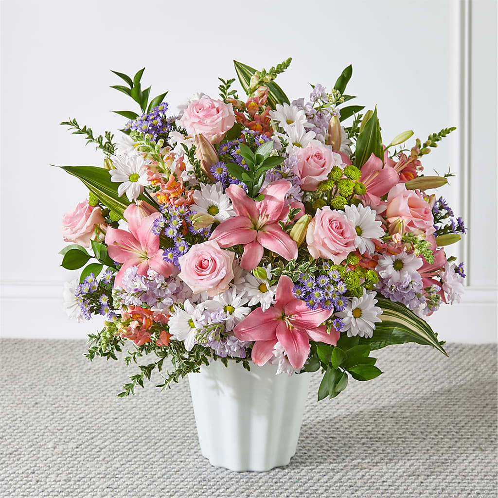 Abundant Compassion Floor Basket – SOUTHERN BELLE'S FLORIST, Easley SC