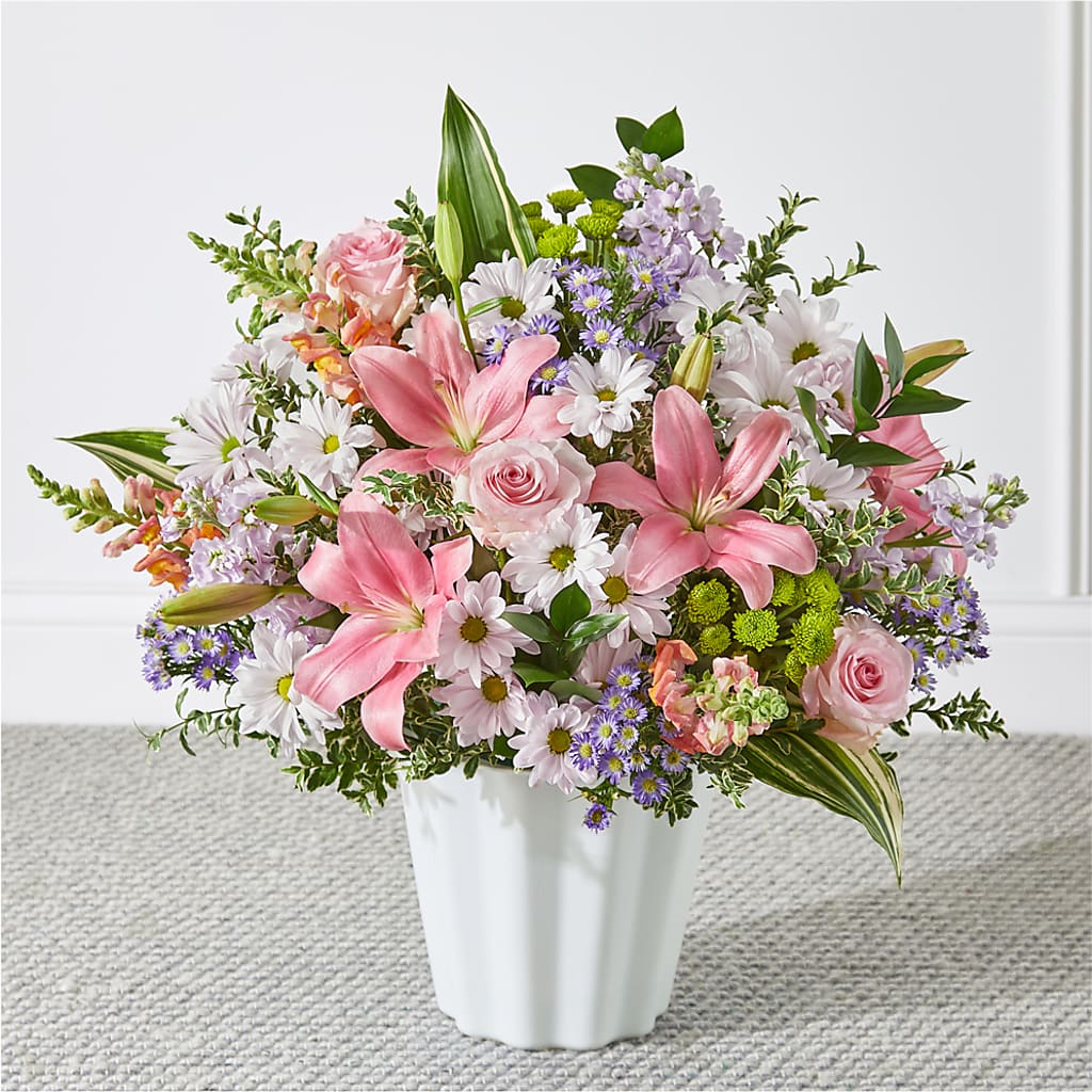 Abundant Compassion Floor Basket – SOUTHERN BELLE'S FLORIST, Easley SC