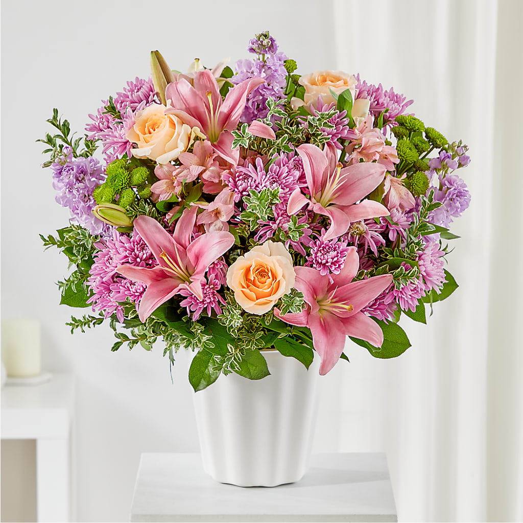 Supportive Embrace Tabletop Basket – SOUTHERN BELLE'S FLORIST, Easley SC