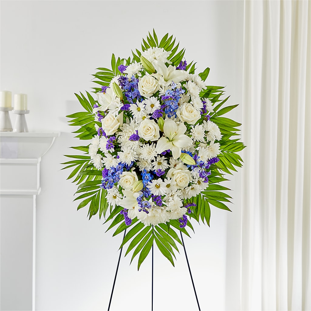 At Rest Standing Spray – SOUTHERN BELLE'S FLORIST, Easley SC