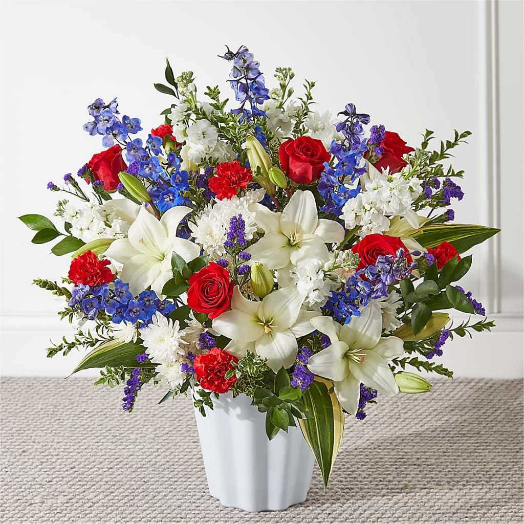 Consoled Floor Basket – SOUTHERN BELLE'S FLORIST, Easley SC