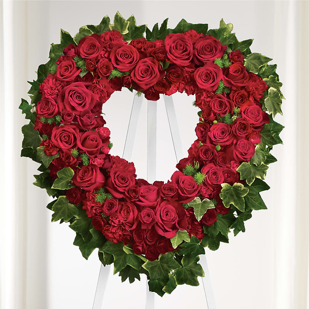 Wholehearted Standing Spray – SOUTHERN BELLE'S FLORIST, Easley SC