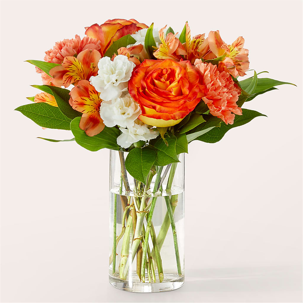 Apricot Glow Bouquet – SOUTHERN BELLE'S FLORIST, Easley SC