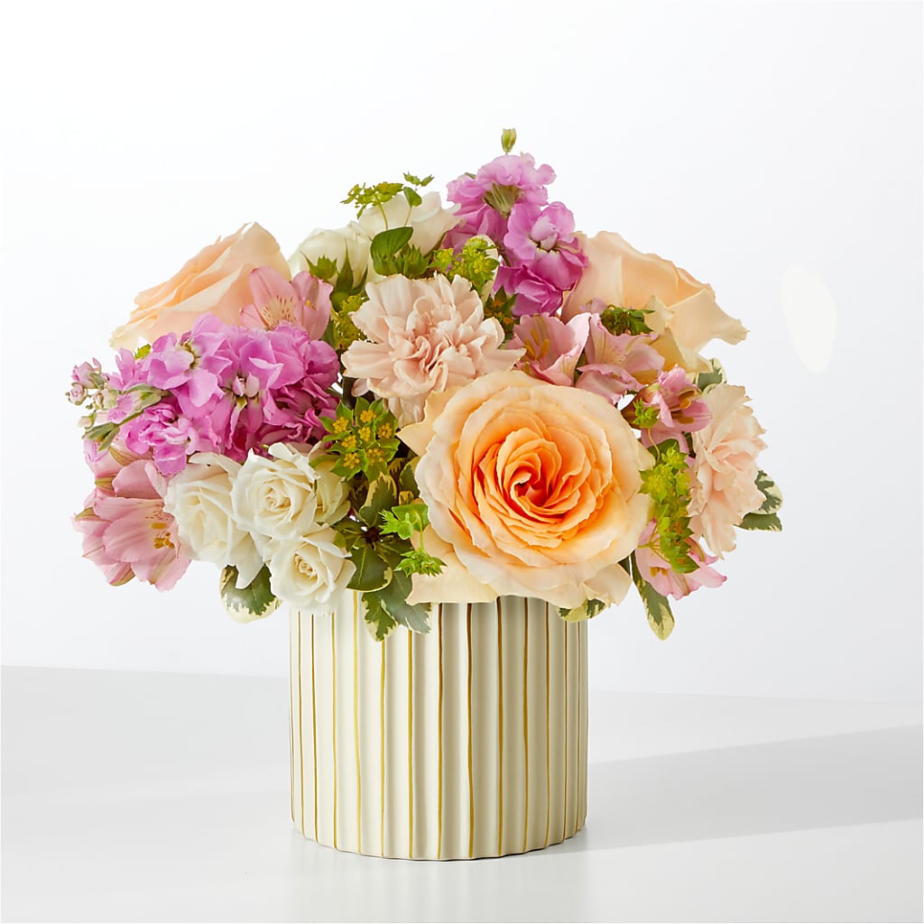 Paradise Bouquet with Ivory Vase – SOUTHERN BELLE'S FLORIST, Easley SC