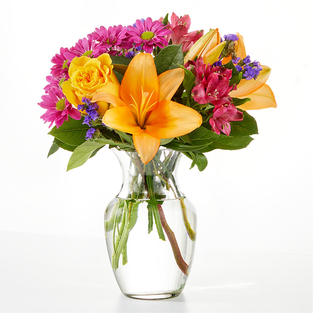 Colorful Visions Bouquet – SOUTHERN BELLE'S FLORIST, Easley SC