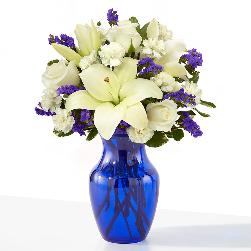 Sapphire Rush Bouquet – SOUTHERN BELLE'S FLORIST, Easley SC