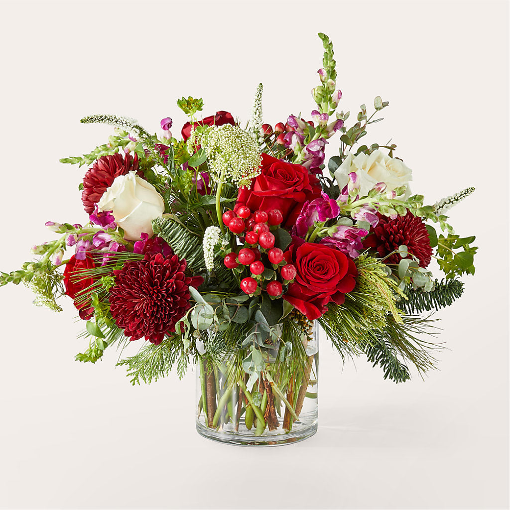 Cranberry Fizz Bouquet – SOUTHERN BELLE'S FLORIST, Easley SC