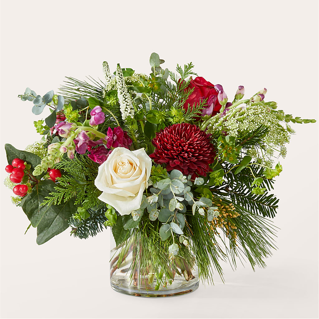 Cranberry Fizz Bouquet – SOUTHERN BELLE'S FLORIST, Easley SC