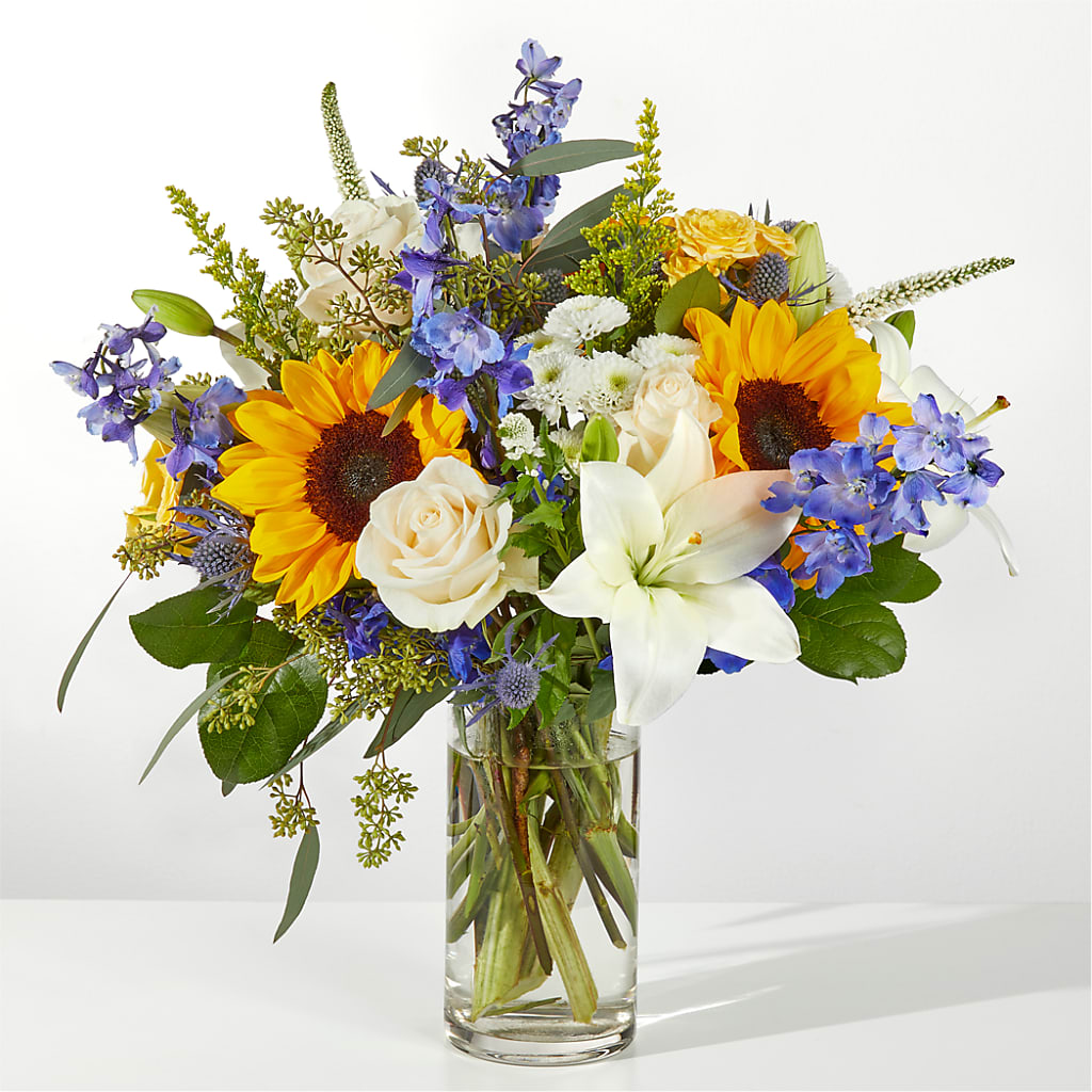 Wonderfully Sunny Bouquet – SOUTHERN BELLE'S FLORIST, Easley SC
