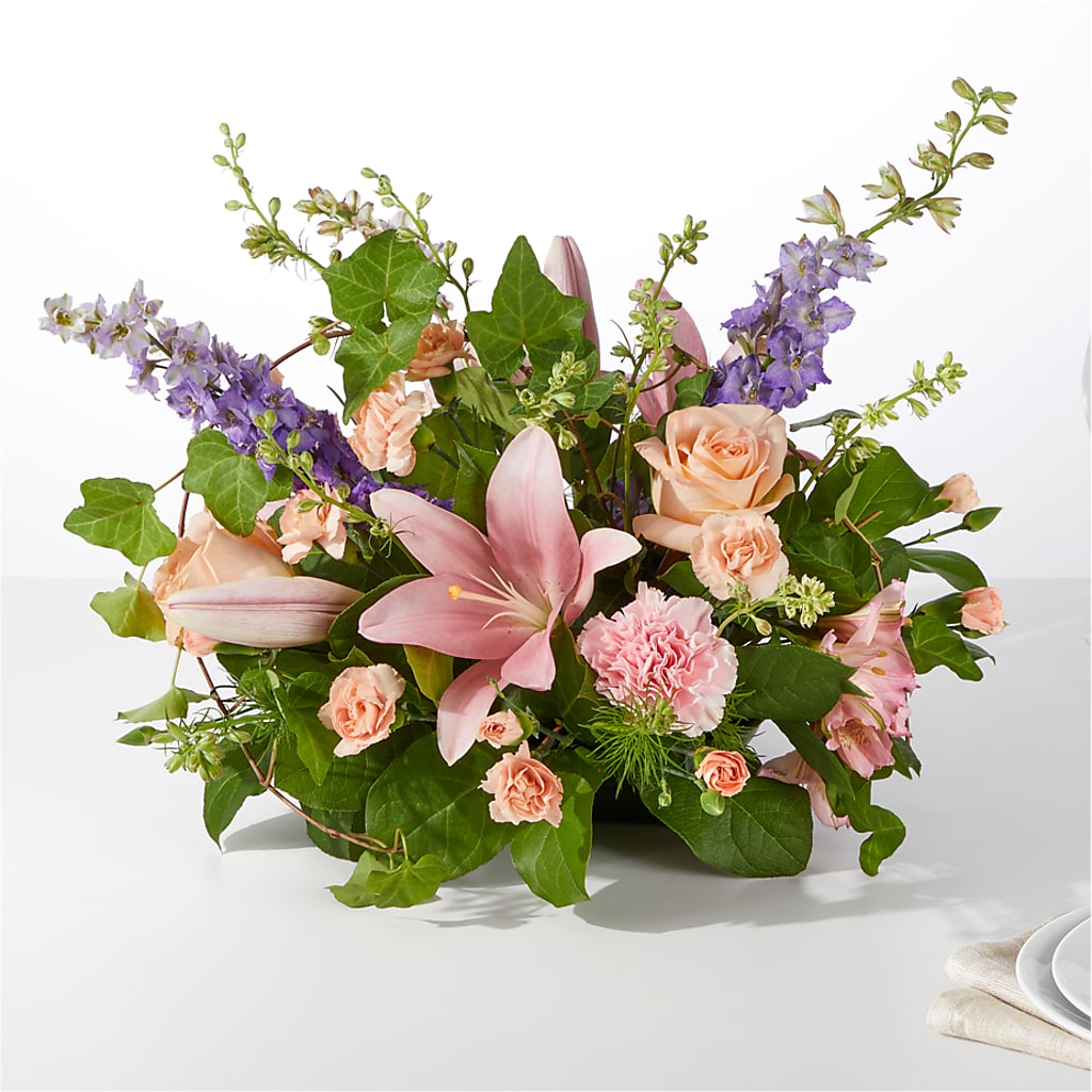 Blossom Time Centerpiece – SOUTHERN BELLE'S FLORIST, Easley SC