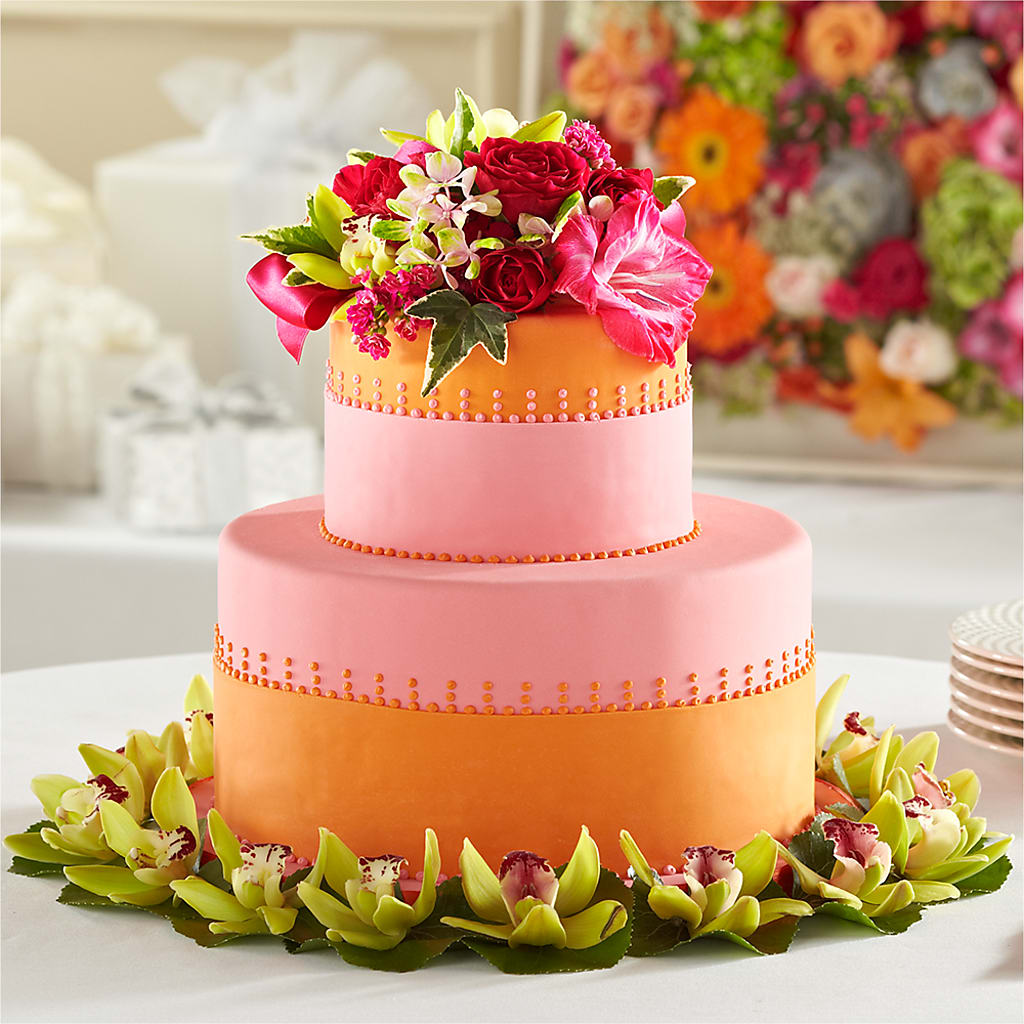 Sweet Citrus Cake Decor – SOUTHERN BELLE'S FLORIST, Easley SC