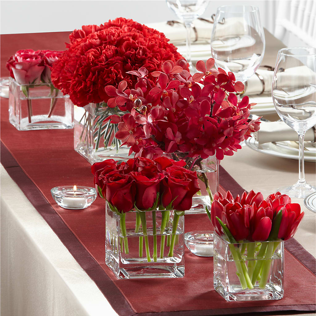 Modern Grace Centerpiece – SOUTHERN BELLE'S FLORIST, Easley SC