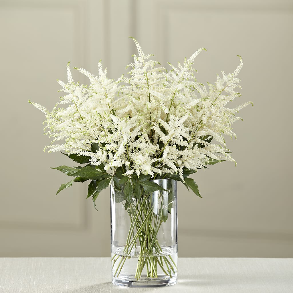 White Astilbe Bouquet – SOUTHERN BELLE'S FLORIST, Easley SC