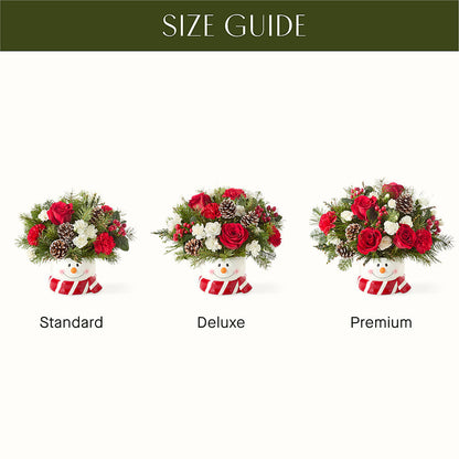Jolly Snowman Bouquet – SOUTHERN BELLE'S FLORIST, Easley SC