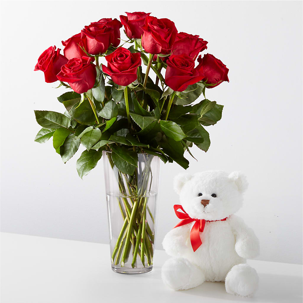 Romantic Long Stem Red Rose Bouquet Bundles – SOUTHERN BELLE'S FLORIST, Easley SC