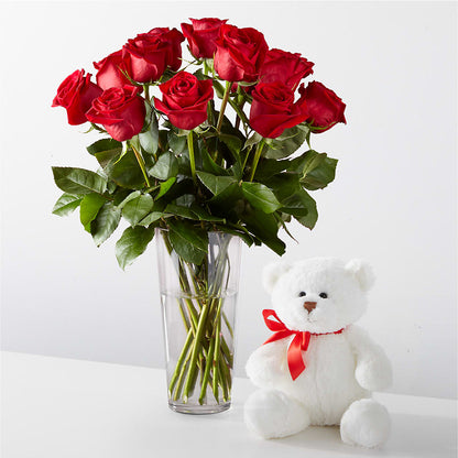 Romantic Long Stem Red Rose Bouquet Bundles – SOUTHERN BELLE'S FLORIST, Easley SC